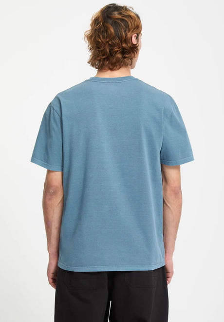 Solid Stone Emb bluewash Rueckenansicht