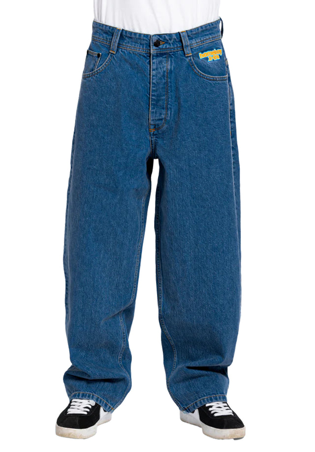 X-Tra Monster Denim washedblue-ko Vorderansicht