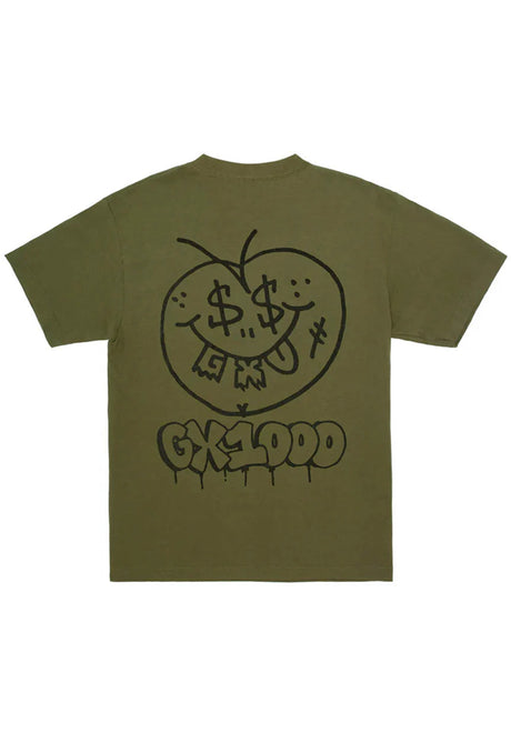 Face Plant military-green Rueckenansicht
