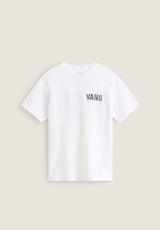 Racing Flames Kids white Rueckenansicht