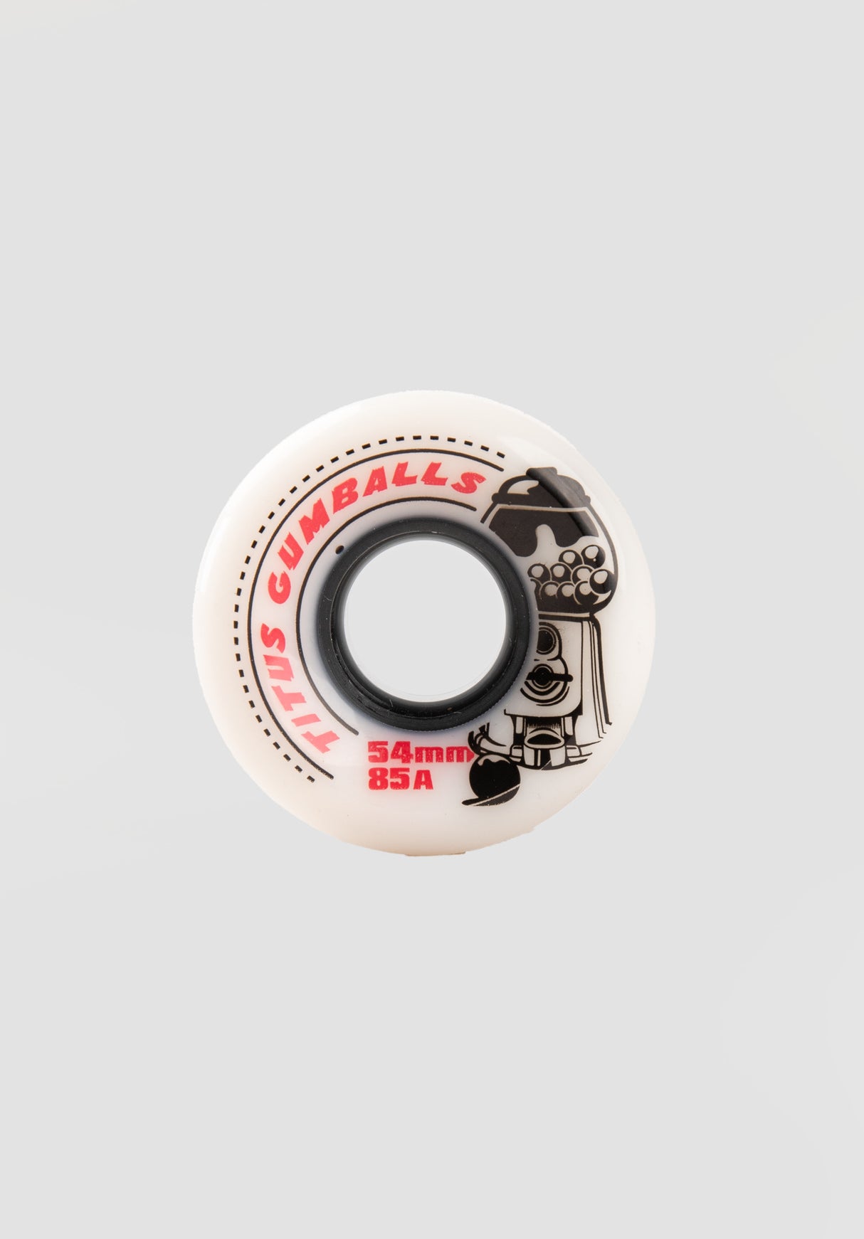 Gumballs 85A white Rueckenansicht