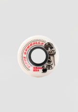 Gumballs 85A white Rueckenansicht