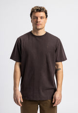 Easy Tee darkcoffeefaded Vorderansicht