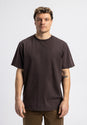 Easy Tee darkcoffeefaded Vorderansicht
