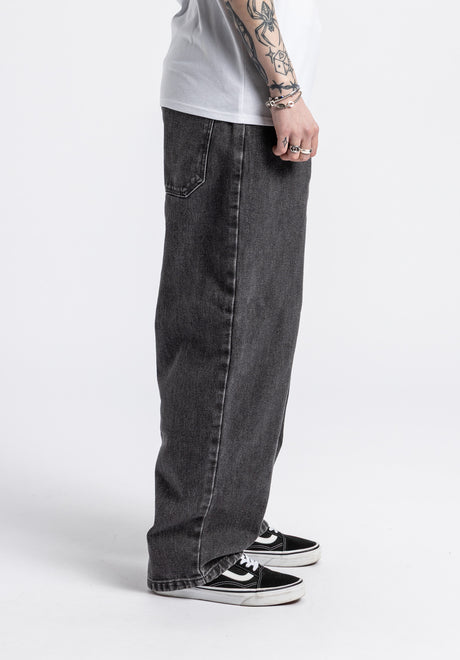 Alby-Baggy greydenim Rueckenansicht