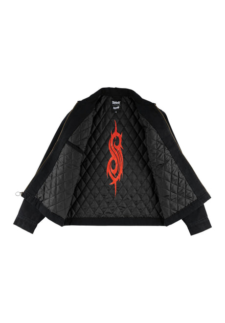 x Slipknot Self-Titled Custom Printed Canvas black Rueckenansicht