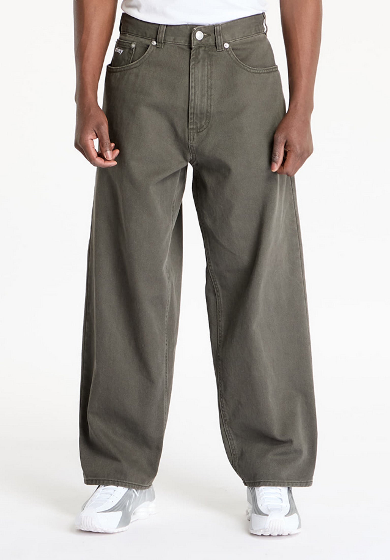 Bigwig Baggy Denim OBEY Jeans in rosinfadedwash for men – TITUS