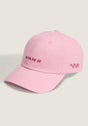 Check Side Curved Bill Jockey pinkdawn Vorderansicht