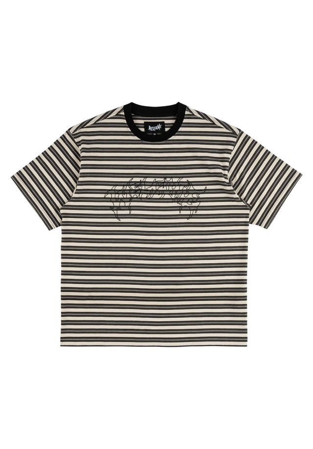Concrete striped grey Vorderansicht