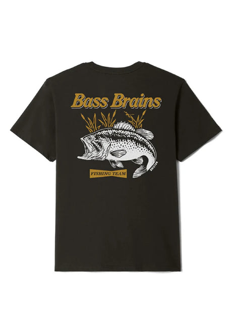 Bass Brains Fishing Team black Vorderansicht