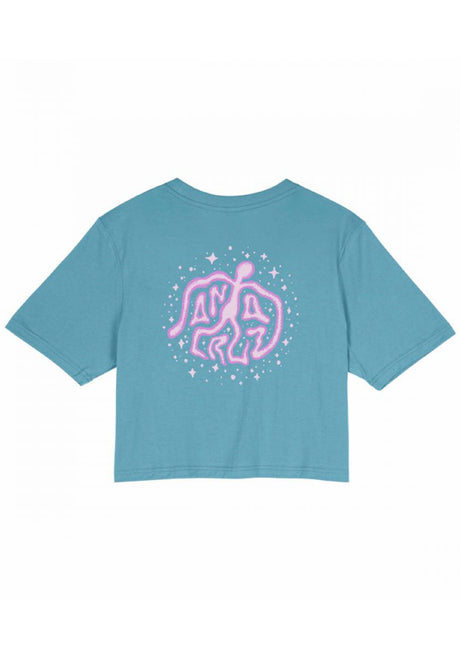 Santa-Cruz Aura T-shirt norseblue – Vista frontale