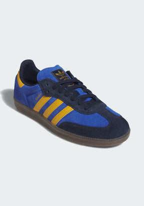 Samba ADV navy-yellow-gum Vorderansicht