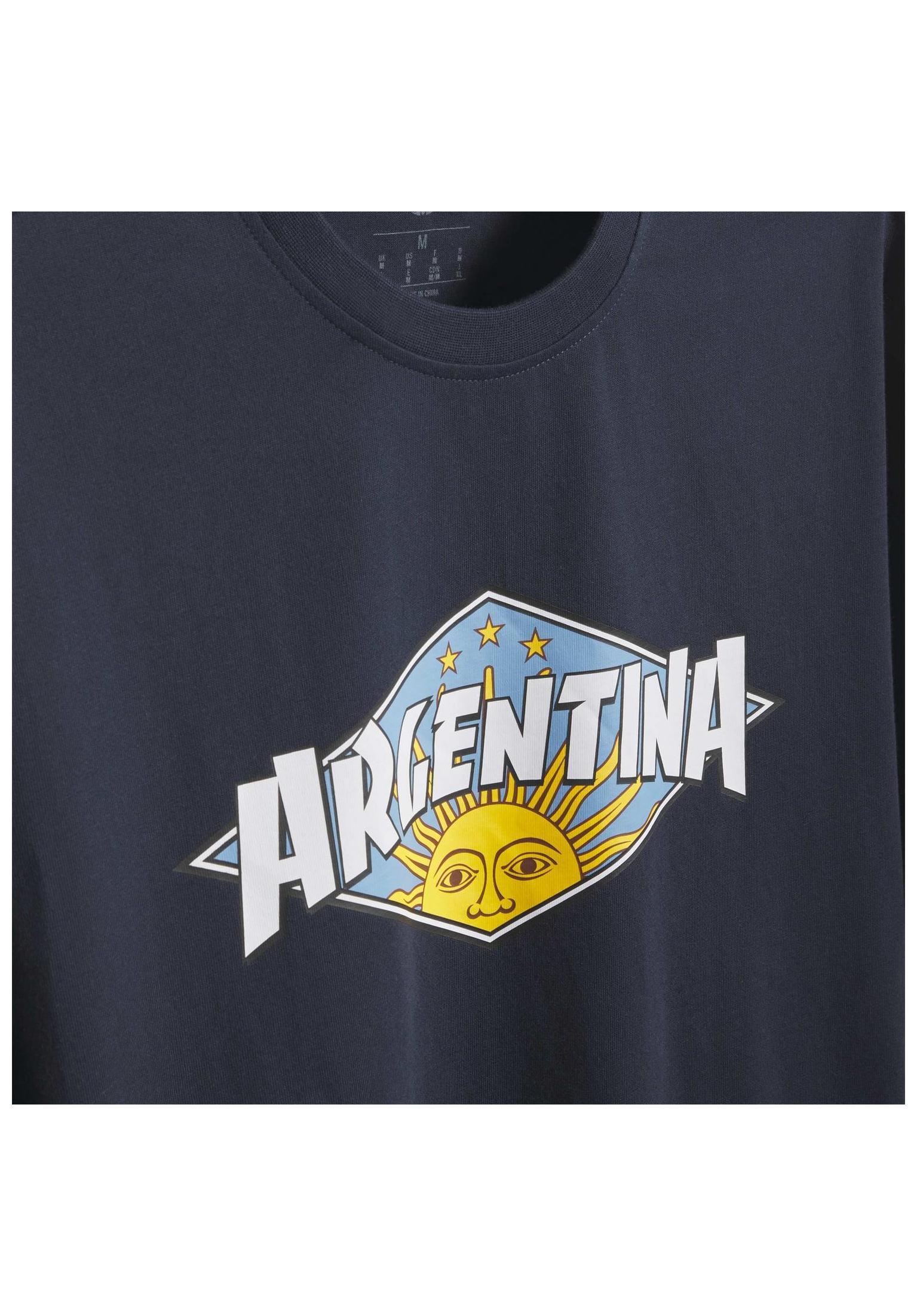 Thrasher x AFA Argentina adidas-skateboarding T-Shirt in navy for
