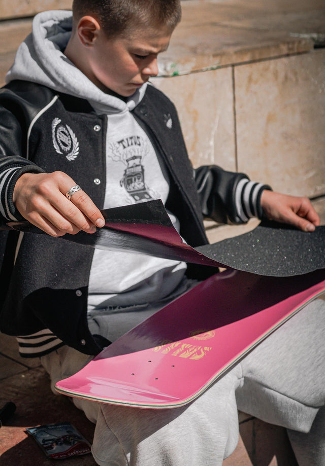 Griptape aufziehen no color Vorderansicht