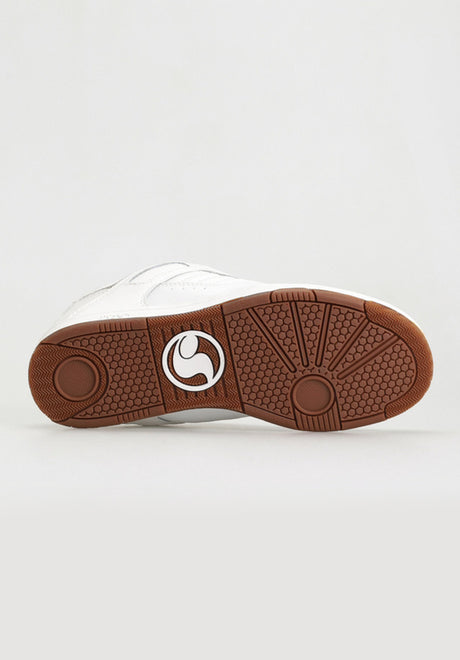 Enduro 125 white-reflective-gum-leather Closeup1