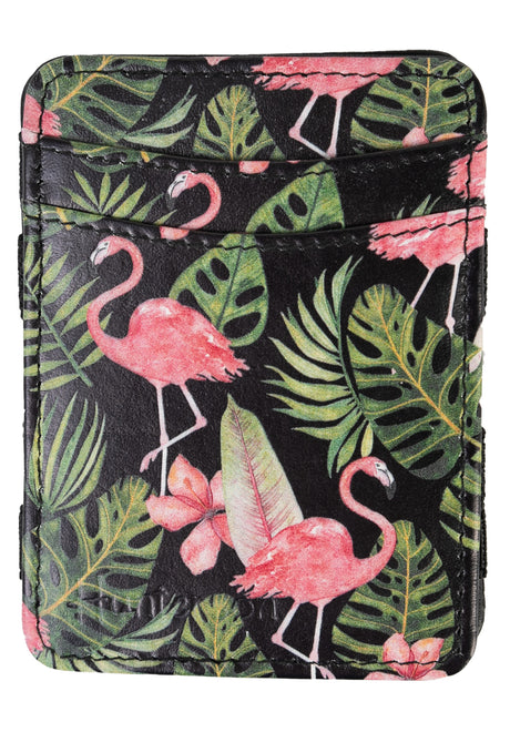 Magic Wallet Coin Print flamingo Vorderansicht