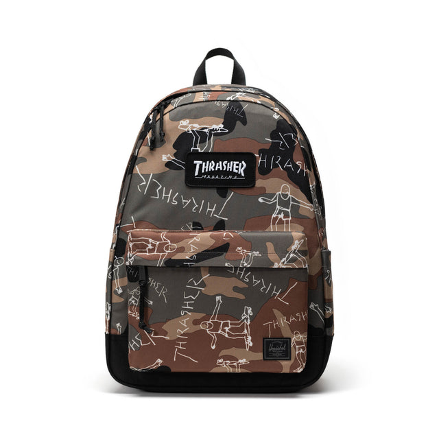 Thrasher Gonz Classic XL woodland-camo Vorderansicht