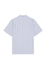 Cru Oxford Plaid lightblue-whiteplaid Rueckenansicht