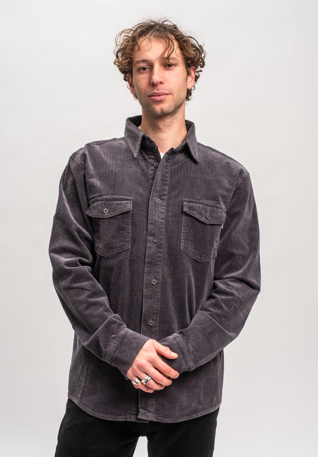 Roman Cord darkgrey-cord Rueckenansicht