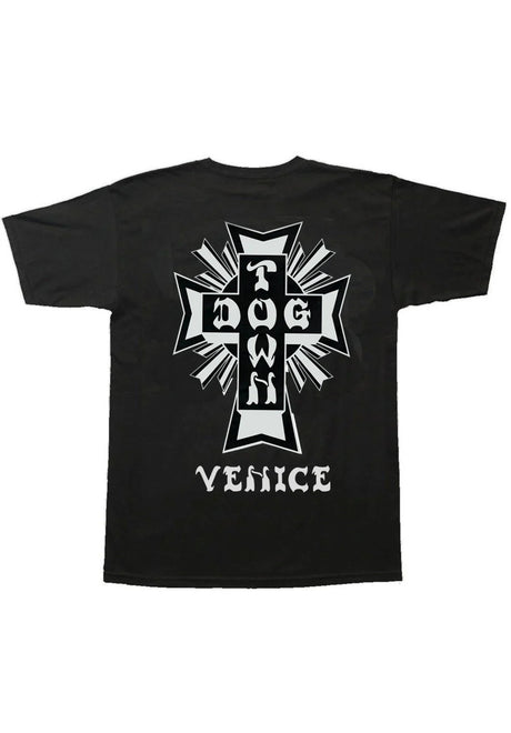 Venice Cross Logo black Vorderansicht