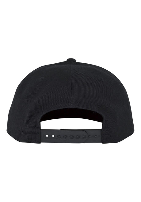 Span Embroidered 6-Panel Structured Snapback black-darkred Rueckenansicht