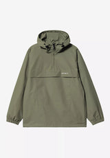 Windbreaker Pullover Summer leaf-white Vorderansicht