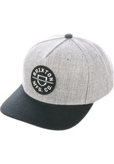 Crest C MP heathergrey-black Vorderansicht