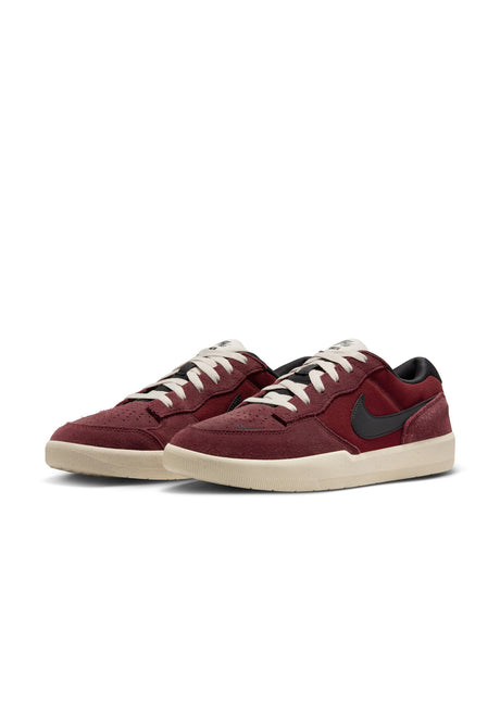 Force 58 darkteamred-black-black-ltorewoodbrn Rueckenansicht