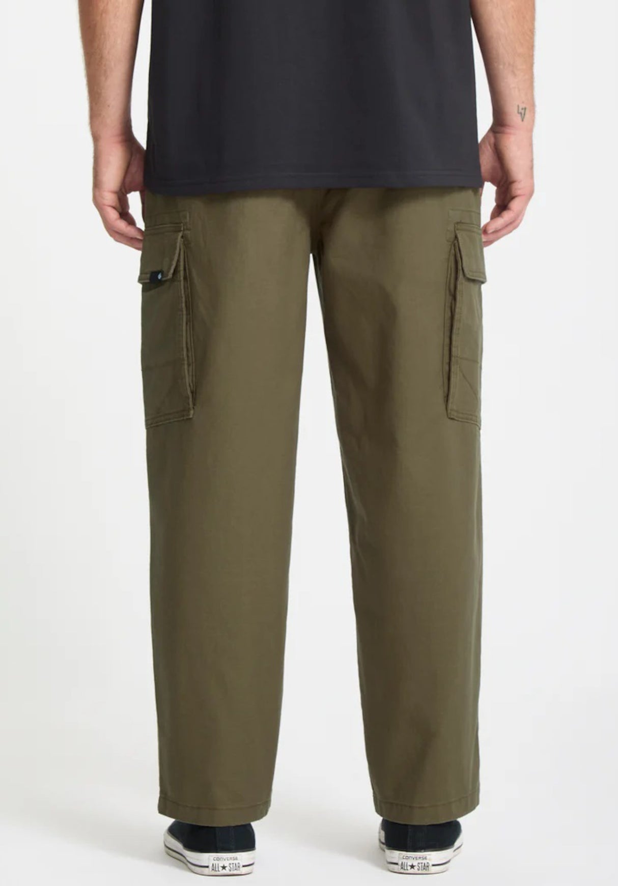 Billow Pant sageleaf Rueckenansicht