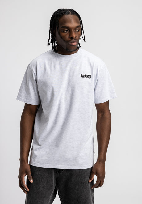 Angry Flower lightheathergrey Rueckenansicht