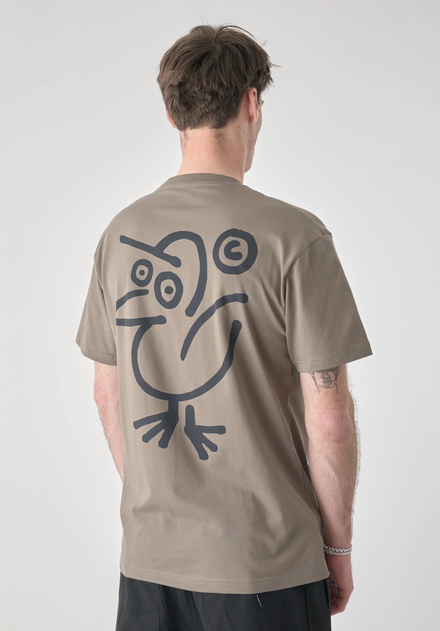 Sketch Gull Cleptomanicx T-Shirt in bungeecord for men – TITUS