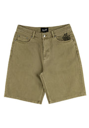 Chasm Baggy Denim Short cedar Vorderansicht