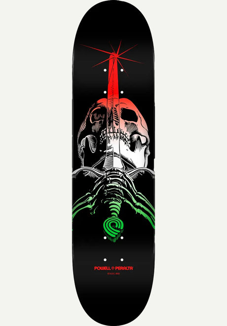 Skull & Sword Fade Popsicle green Vorderansicht