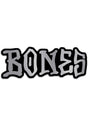 OG Bones 3 Sticker chrome Vorderansicht