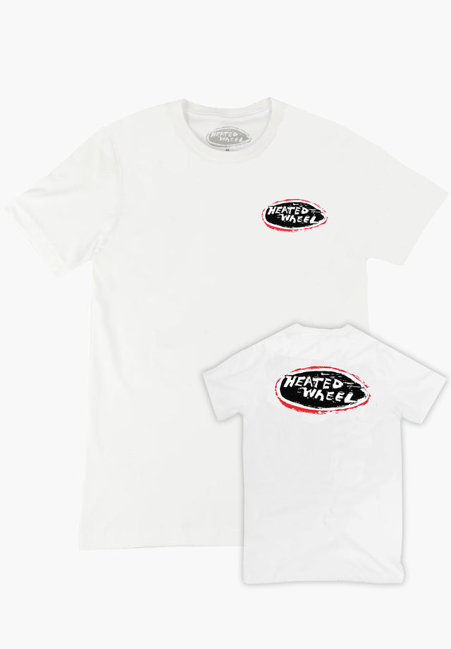 Oval white Vorderansicht
