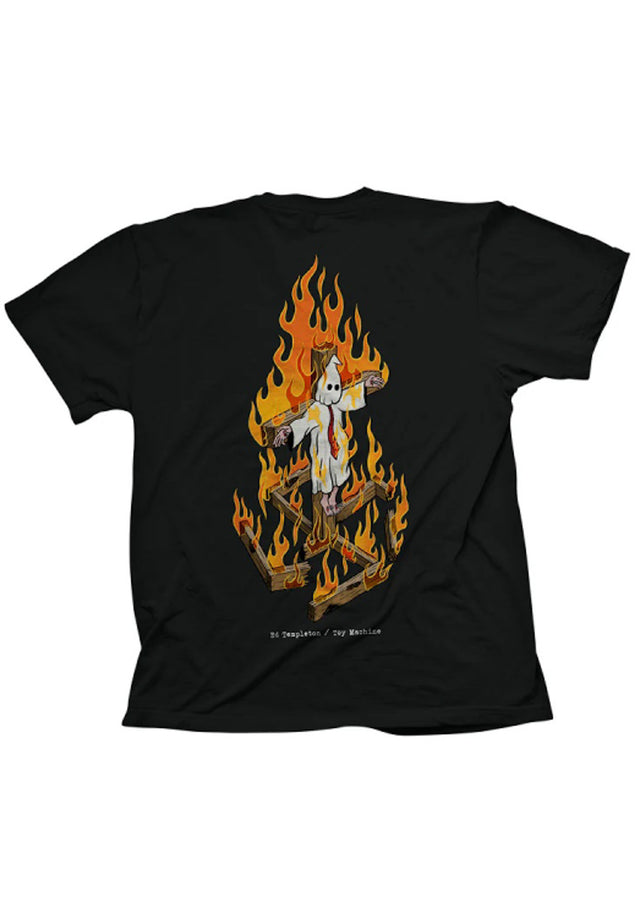 Charred Cross black Vorderansicht