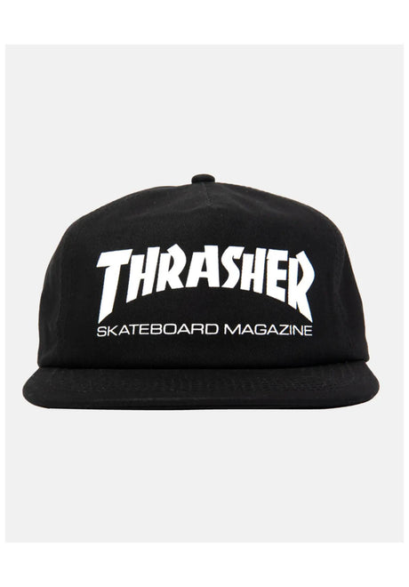 Mag Logo Ball Snapback black Vorderansicht