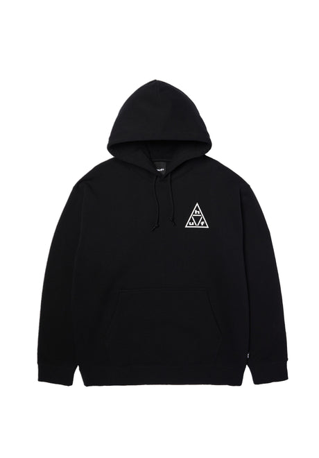 Triple Triangle Po Hoodie black-white Rueckenansicht