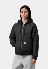 W' Hodded Gadd black Vorderansicht