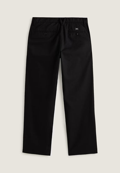 Authentic Chino Loose Pant black-black Rueckenansicht