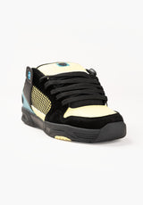 Tave TT black-teal-canaryyellow Vorderansicht