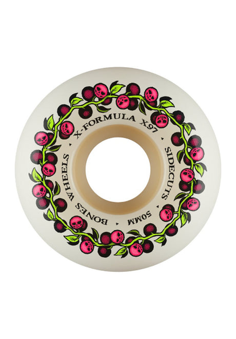 X-Formula 97A Skull Berries V5 Sidecut offwhite Vorderansicht