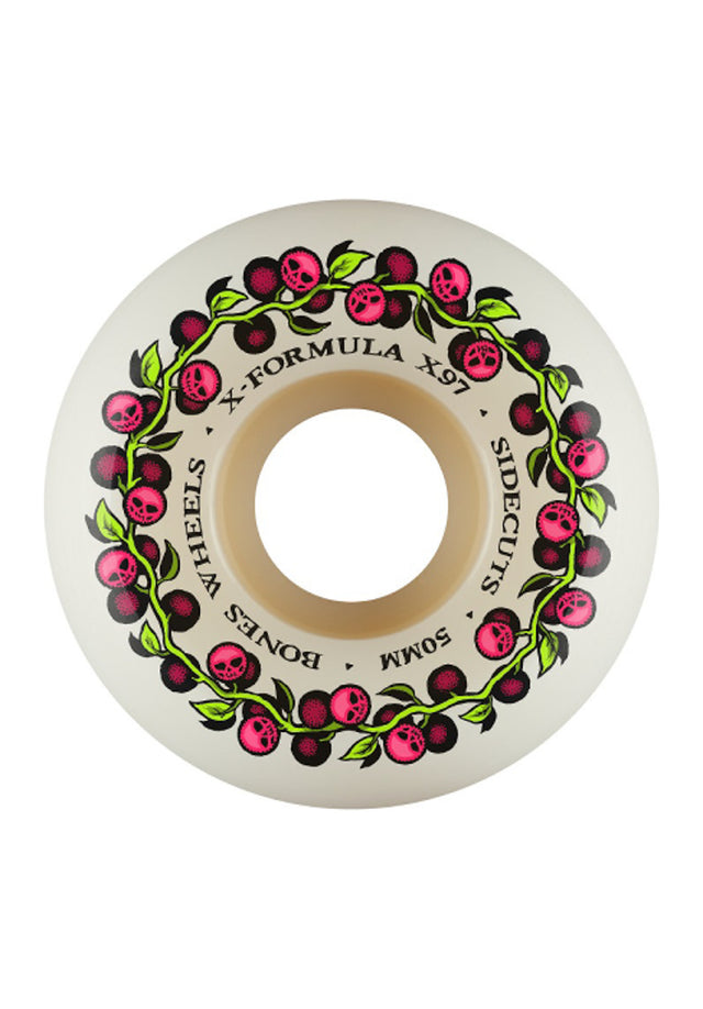 X-Formula 97A Skull Berries V5 Sidecut offwhite Vorderansicht