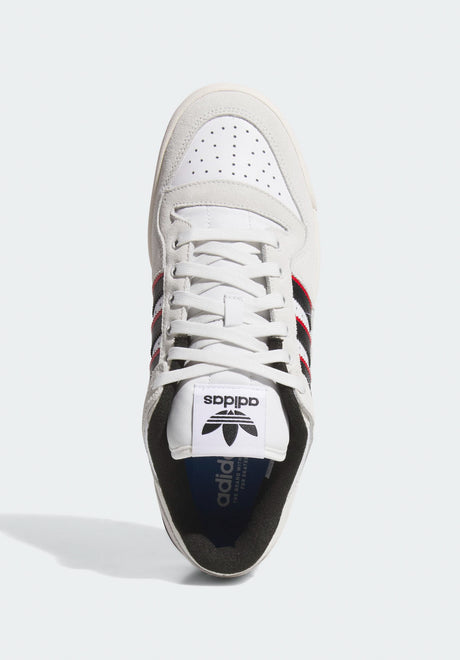 Forum 84 Low ADV crystalwhite-coreblack-betterscarlet Rueckenansicht