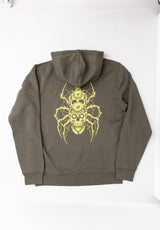 Trapped Hood khaki Rueckenansicht