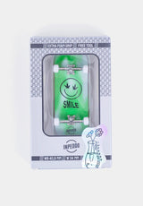 Smile Bright Wooden 5-Ply Fingerboard green-white Vorderansicht