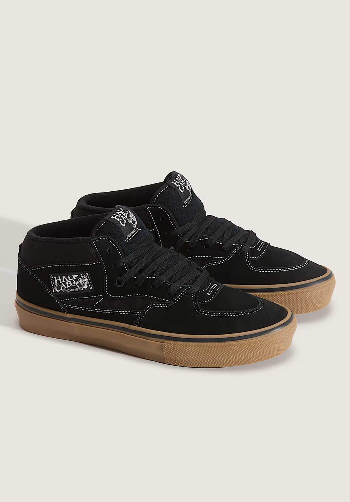 Skate Half Cab black-gum-white Rueckenansicht
