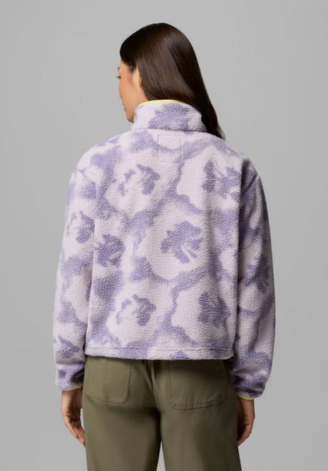 Helvetia II Printed Cropped Half Snap stormwatch-sprayflower Rueckenansicht