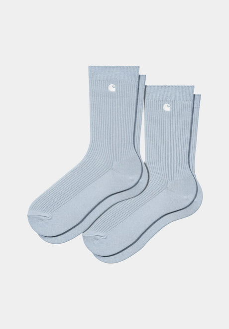 Madison 2 Pack Socks airsky-white Vorderansicht