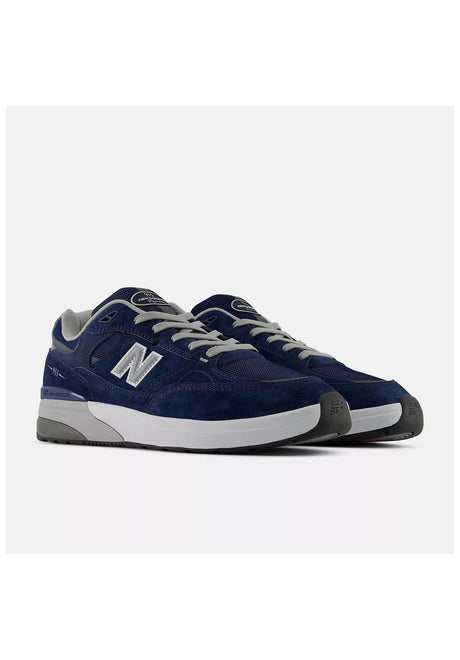 933 Andrew Reynolds WIDE navy-white Rueckenansicht